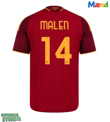 AS Roma Donyell Malen #14 Replika Hjemmebanetrøje 2026-27 Kortærmet